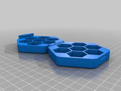 Print In Place Hinged Dice Case (updated) 3D Printer Model