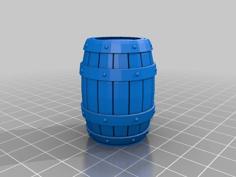 Barrel 3D Printer Model