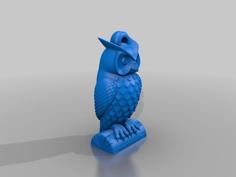 Owl Key Chain 3D Printer Model