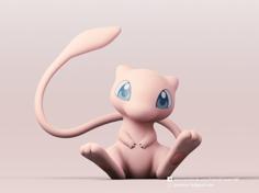 Mew(Pokemon) 3D Printer Model