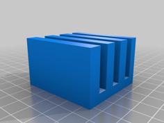 Very Simple 3 Ruler Holder 3D Printer Model