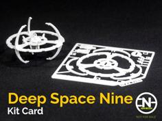 Deep Space Nine Kit Card 3D Printer Model