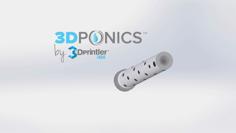 Sprinkler For Roots – 3Dponics Vertical Garden 3D Printer Model