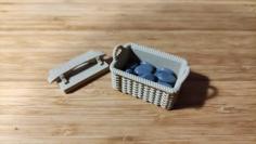 Wicker Basket For Everdell Pebbles 3D Printer Model