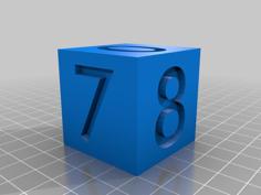 Perpetual Calendar 3D Printer Model