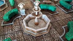 Garden Fountain 3D Printer Model