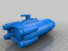 Subnautica Aurora (Improved) 3D Printer Model