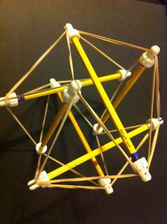 Tensegrity Topper 3D Printer Model