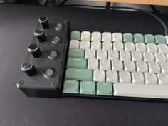 Deej Volume Mixer With Mute Switches 3D Printer Model