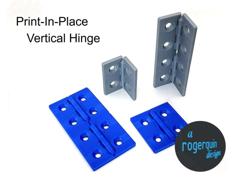 2020 Print-In-Place Vertical Hinge 3D Printer Model