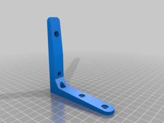 Mounting Angle For Ikea Cabinets/Wardrobes 3D Printer Model