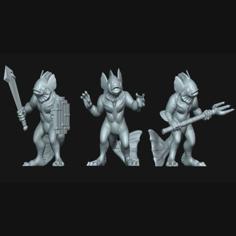 Fishmen 3D Printer Model