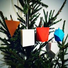 Platonic Solids (Christmas Ornaments) 3D Printer Model