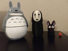 Studio Ghibli Nesting Doll 3D Printer Model