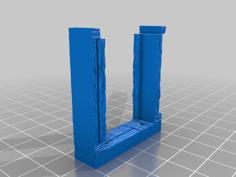 OpenForge 2.0 Corner Construction Kit: Tudor Corner Backs 3D Printer Model