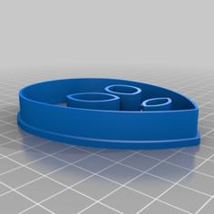 Alien Cookie Cutter 3D Printer Model