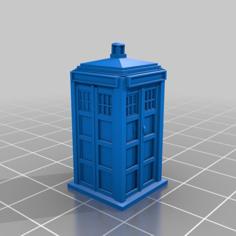 TARDIS From Doctor Who 3D Printer Model