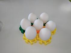 Modular Egg Tray 3D Printer Model