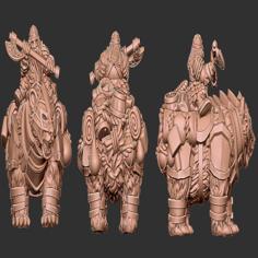 Dwarf Rider 1 3D Printer Model