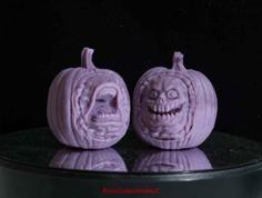 Creepy Pumpkin Heads – Set A 3D Printer Model