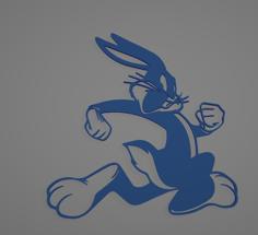 Bugs Bunny Wall Art 3D Printer Model