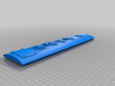 G-scale F7 F7-A Roof 3D Printer Model