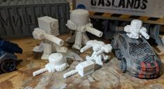 Gaslands – Auto Turrets/Sentry Turrets 3D Printer Model