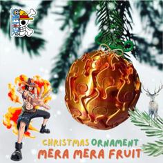 Large Mera Mera No Mi (Tree Ornament) 3D Printer Model