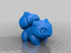 Cute Bulbasaur 3D Printer Model