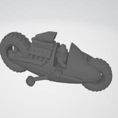 Gaslands Motorcycle 3D Printer Model