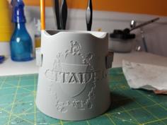 Citadel Water Pot Backpack 3D Printer Model