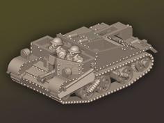 Bren Carrier No.2 Mk.1 (15mm) 3D Printer Model