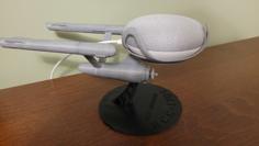 USS Enterprise Original Google Mini Stand 3D Printer Model