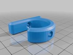 Mug Hook For Mounting Under Shelves. (sturdy) 3D Printer Model