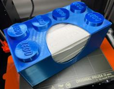 Lego Brick Puffs Tissue Box 3D Printer Model