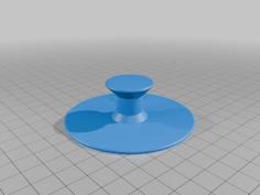 Telescope Cap Knob 3D Printer Model