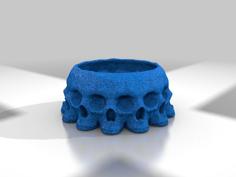 13skullbowl Slightly More Printable 3D Printer Model