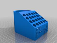 Leather Tool Organizer 3D Printer Model