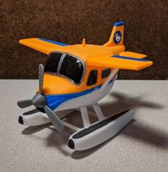 Animal Crossing Seaplane 3D Printer Model