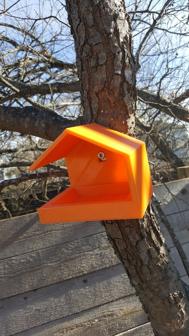 Birdhouse, Easy Print, No Support, Mid-century 3D Printer Model