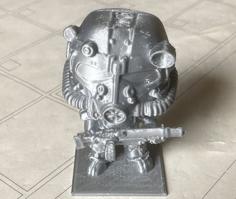 Fallout Power Armor Bobblehead 3D Printer Model