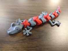 Spiked Lizard (High Resolution/ Dual-Extrusion Remixes) 3D Printer Model