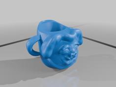 Cup O’ Face 3D Printer Model