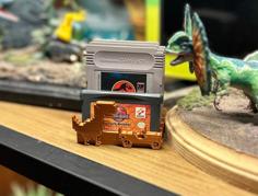 Jurassic Park GameBoy Cartridge Stand 3D Printer Model