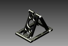 Folding Pocket Tablet/Phone Stand 3D Printer Model