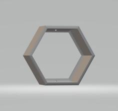 FHW: Hunny Comb Shelf 3D Printer Model