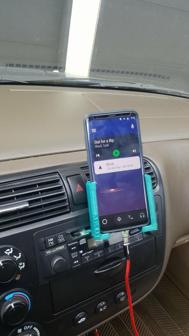 Galaxy S9 + Car Mount -Samsung Galaxy S9 Plus Honda Civic 3D Printer Model