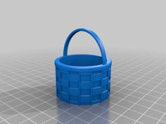 Easter Egg Basket 3D Printer Model