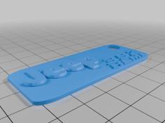 Wrangler 392 Keychain 3D Printer Model