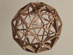 Geodetic Lamp 3D Printer Model